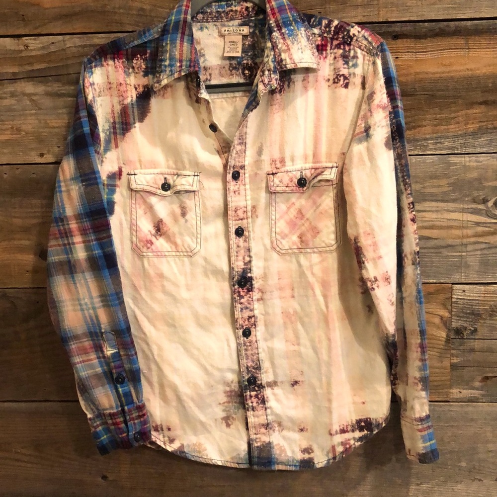 Upcycled flannel
